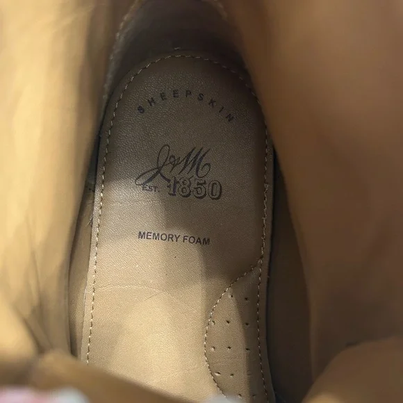 Johnston & Murphy Howell Duck Boots Navy Crepe Sole Waterproof Size 10